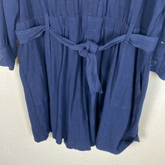 Good Hart navy blue romper - Picture 5 of 6